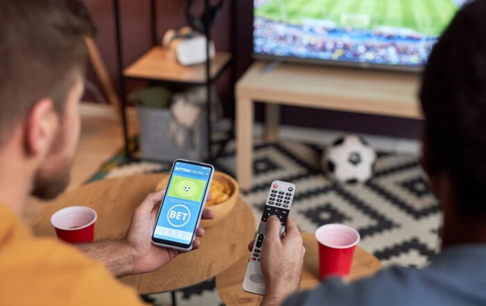 college age man betting on sports